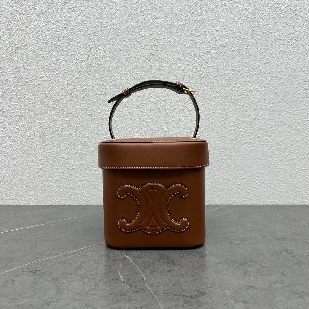 GLAMI MeGLAMIum Box Cuir Triomphe Tan For Women 6in/16cm 199253DU3.04LU