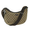 GUCCI GG Canvas Shoulder Bag Beige 181092 62236