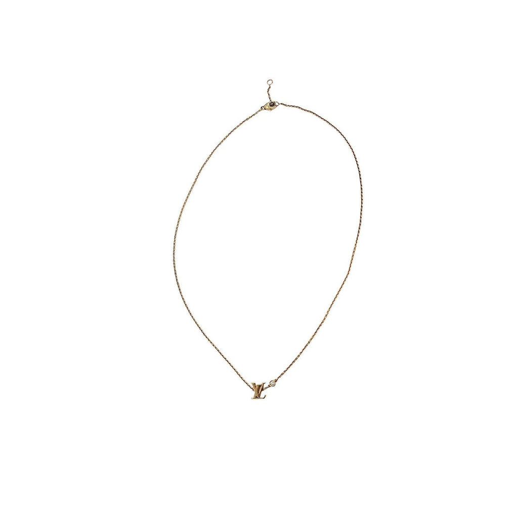 Louis Vuitton Idylle Blossom Pink Gold and Diamond Pendant Necklace