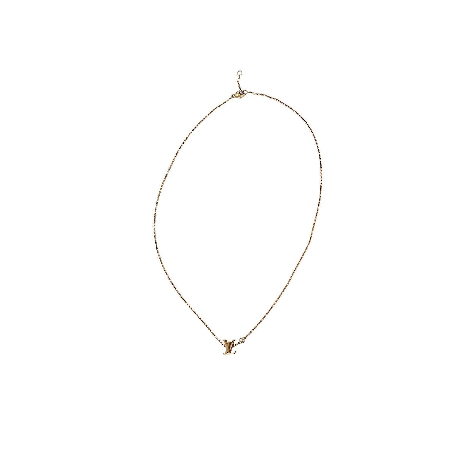 Louis Vuitton Idylle Blossom Pink Gold and Diamond Pendant Necklace