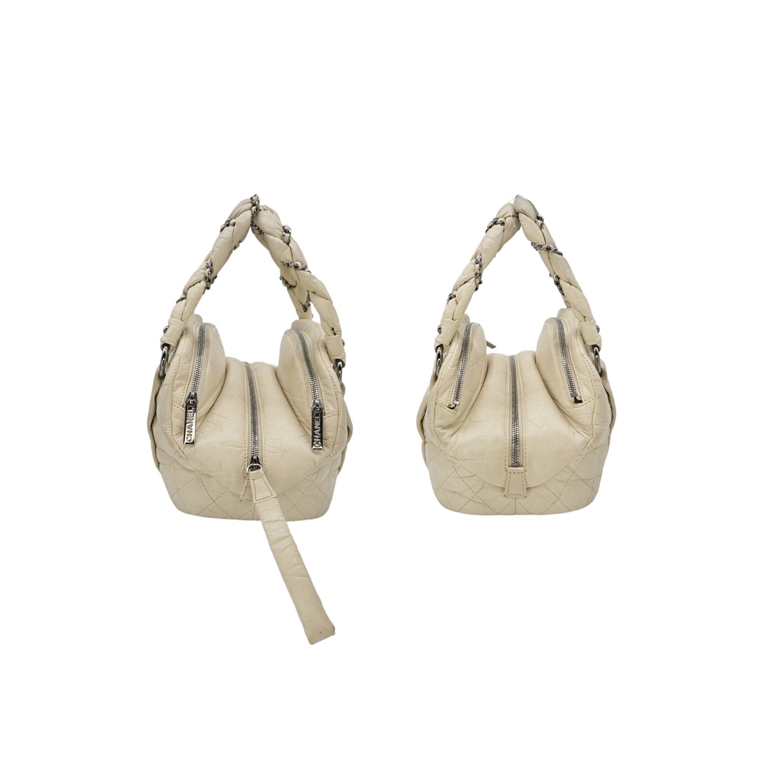 Chanel Lady Braid Bowling Bag Calfskin Small