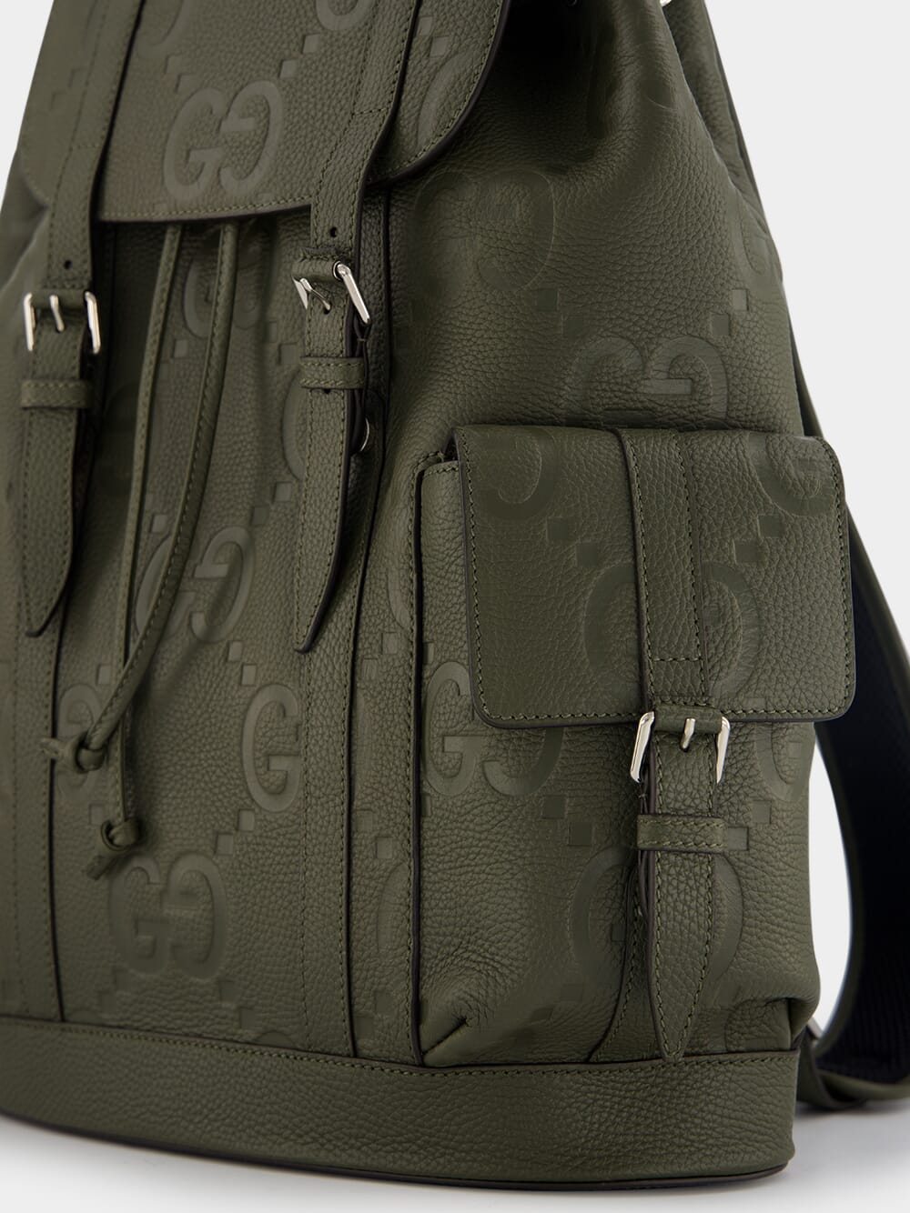 Jumbo GG Leather Backpack