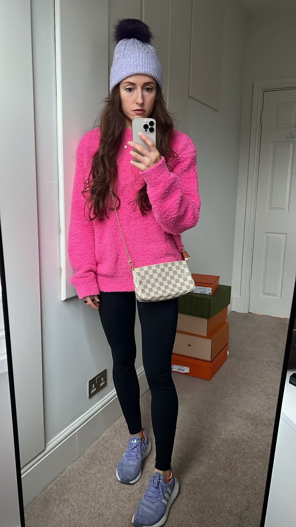 Louis Vuitton Pochette Accessoires Damier Azur (no strap)