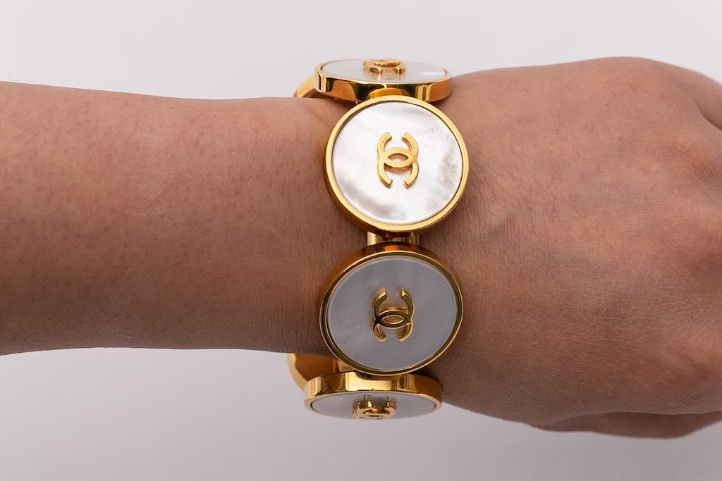 Bracelet nacrÃƒÆ’Ã‚Â© Chanel 1990s
