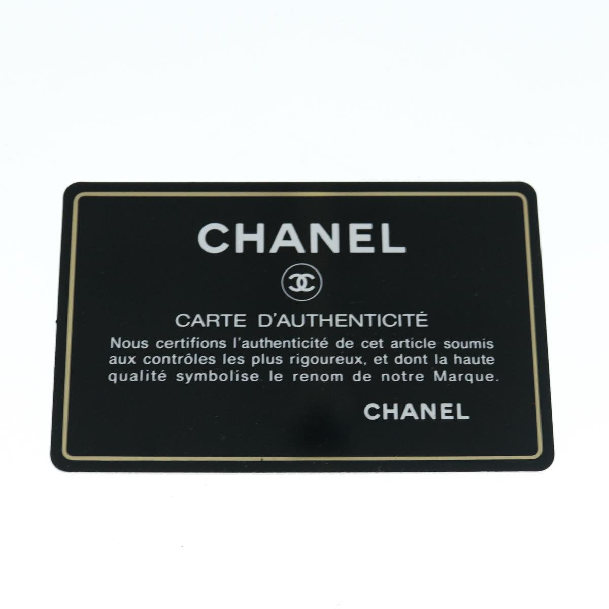 CHANEL Tote Bag Caviar Skin Standard Black CC 62895S