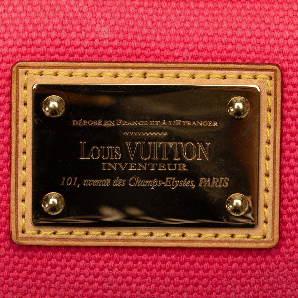 Pink Louis Vuitton Antigua Pochette PM Pouch