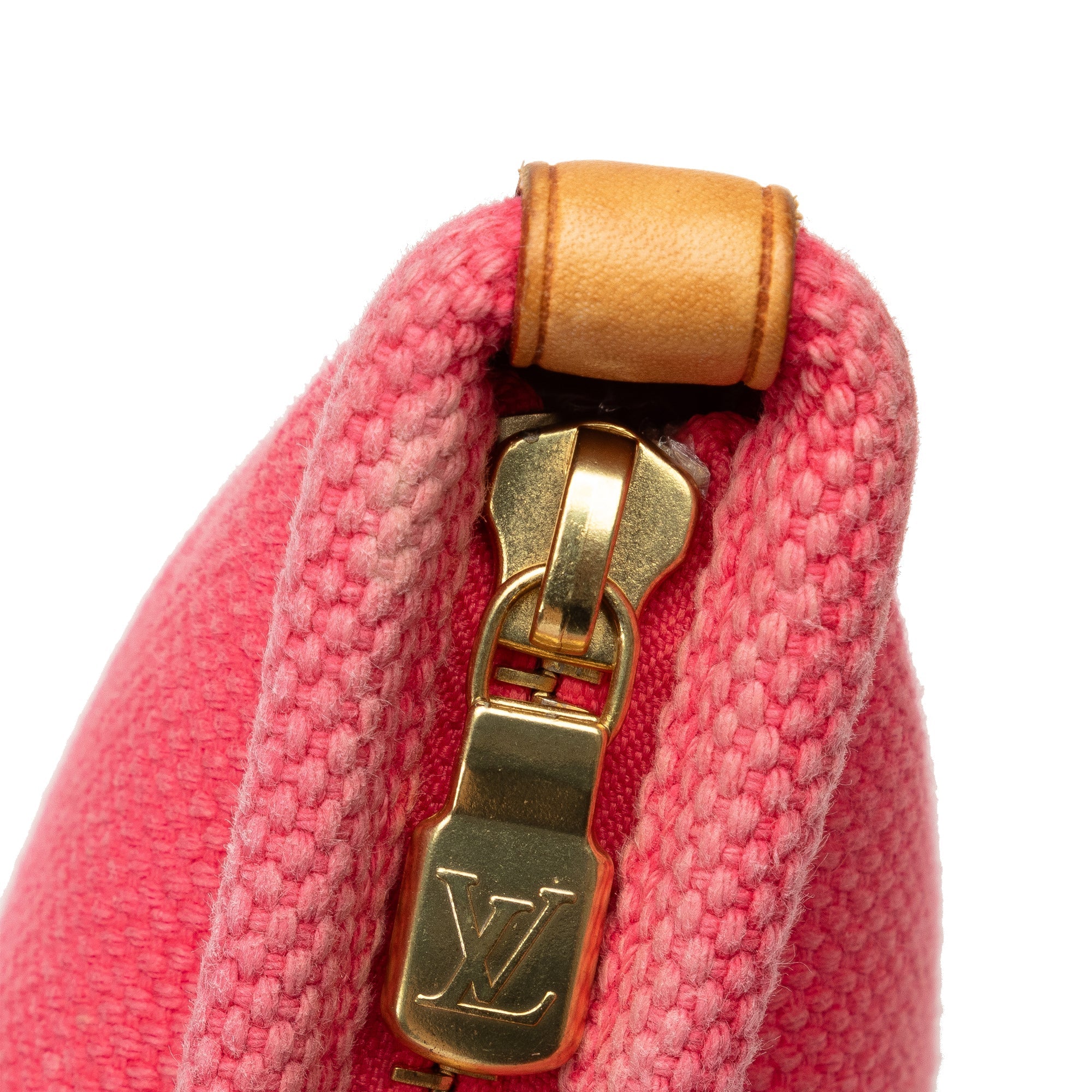 Pink Louis Vuitton Antigua Pochette PM Pouch