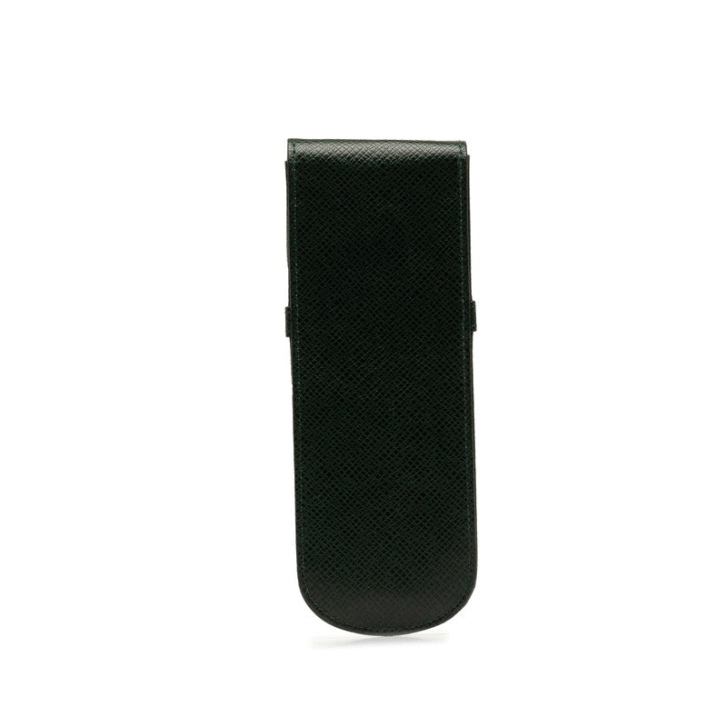Louis Vuitton Taiga Etoile Stylo Pencase M30364 Episeas Green Leather  Louis Vuitton