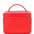CHANEL Classic Vanity Case Quilted Caviar Medium