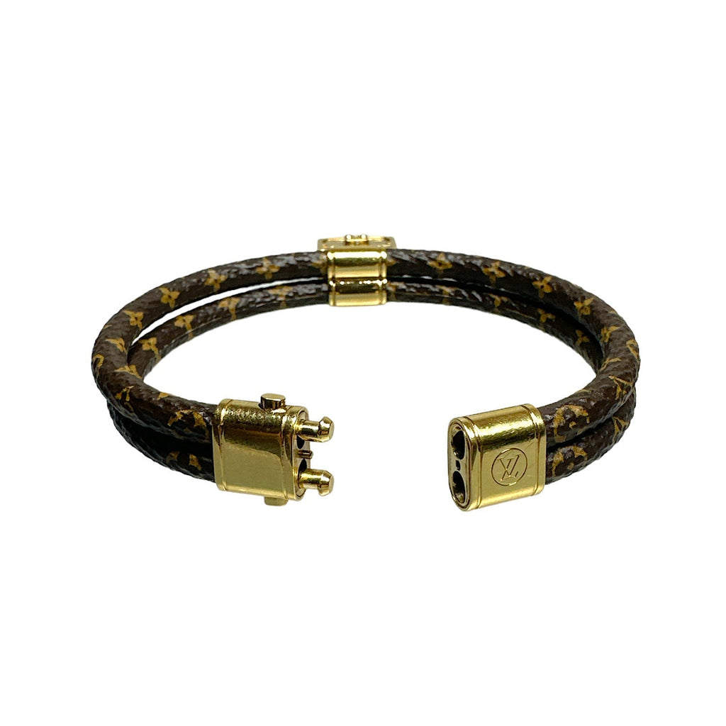 Louis Vuitton Brown Twice Keepit Trunk Charm 1923 Bracelet