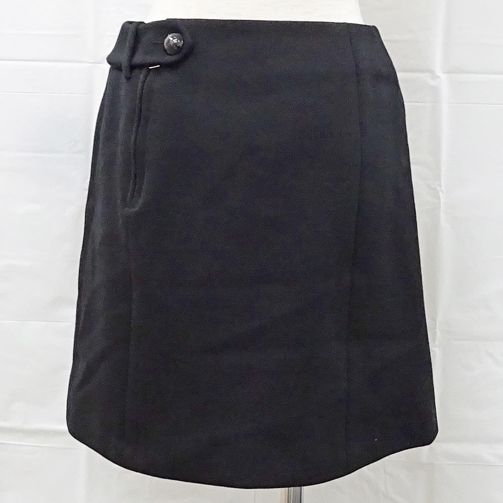 Louis Vuitton Shirt RW122A 36 Black Wool Cashmere French  Clothes Women's Women's Wedding