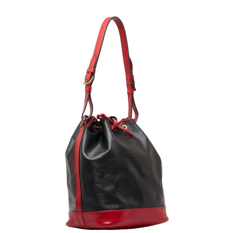 Louis Vuitton Epi Shoulder Bag M44017 Noir Castilian Red Black Leather  Louis Vuitton
