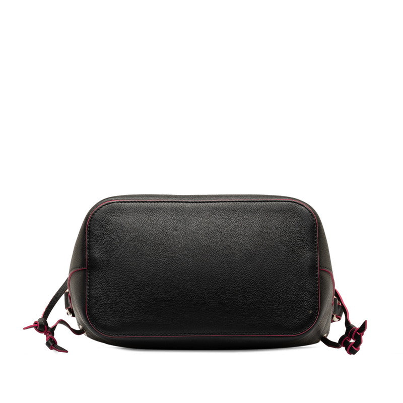 Louis Vuitton Locky Bucket Shoulder Bag M54677 Noir Black  Leather  Louis Vuitton