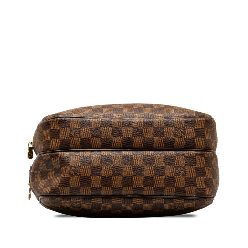 Louis Vuitton Reporters PM Pulled Shoulder Bag N45253 Brown PVC Leather  Louis Vuitton