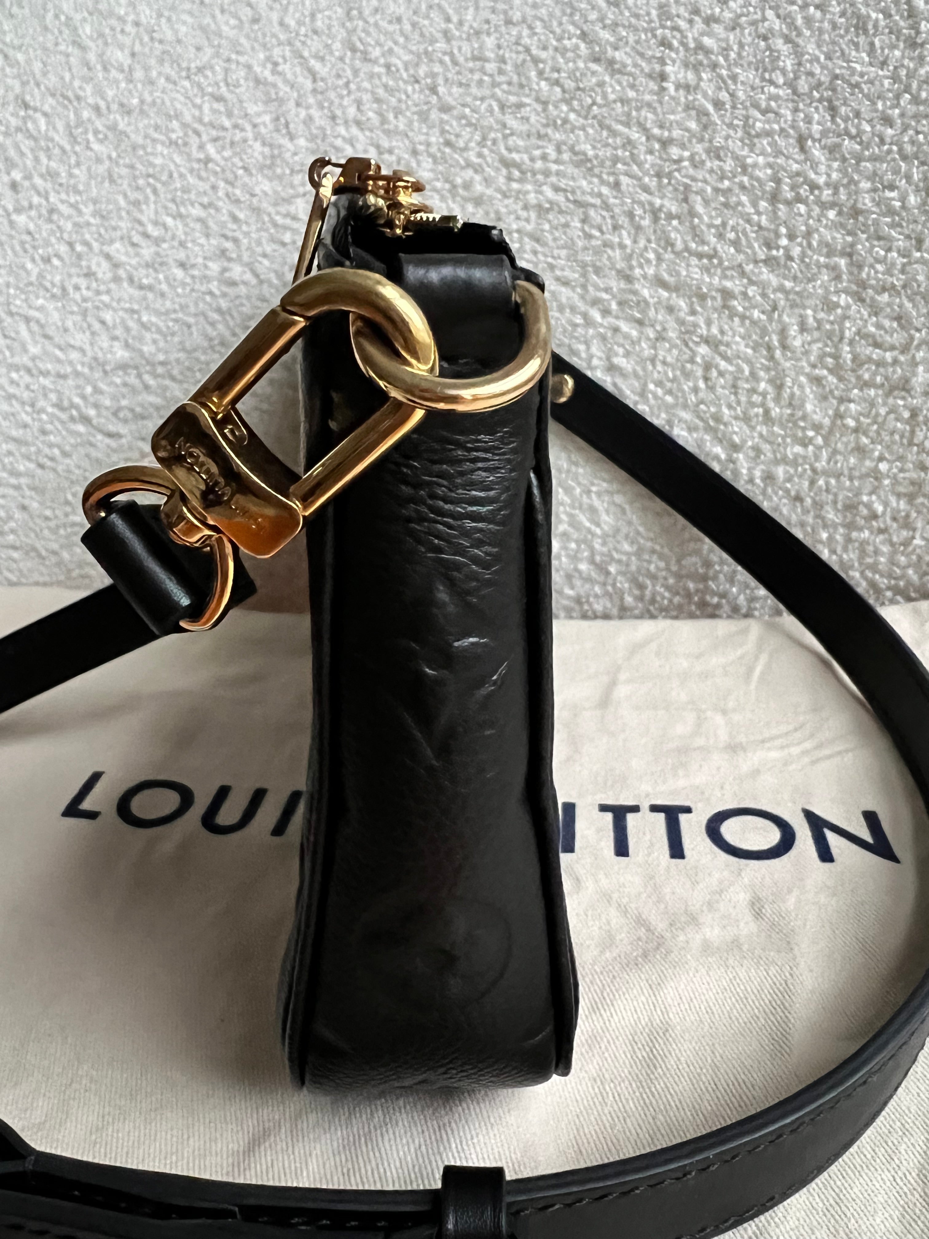 Louis Vuitton Multi Pochette Accessoires Black Empreinte (RRP £2140)
