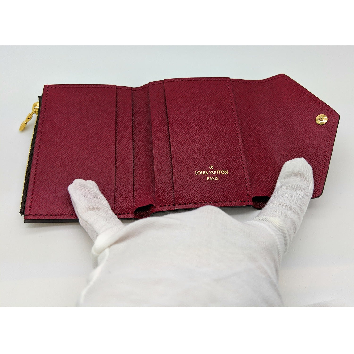 Louis Vuitton 2018 Monogram Zoé Fuchsia Wallet