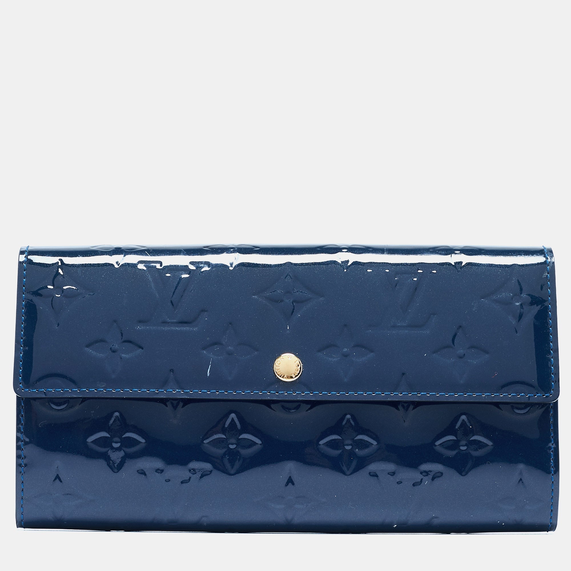Louis Vuitton Grand Monogram Vernis Sarah Wallet