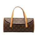 Louis Vuitton Monogram Sonatine Handbag M51902 Brown PVC Leather  Louis Vuitton