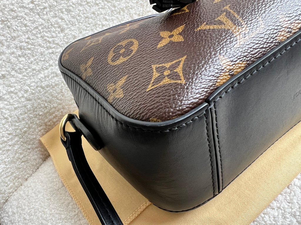 Louis Vuitton Saintonge Black and Monogram