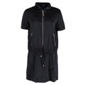 Louis Vuitton Sporty Trompe L’Oeil Dress in Black Satin