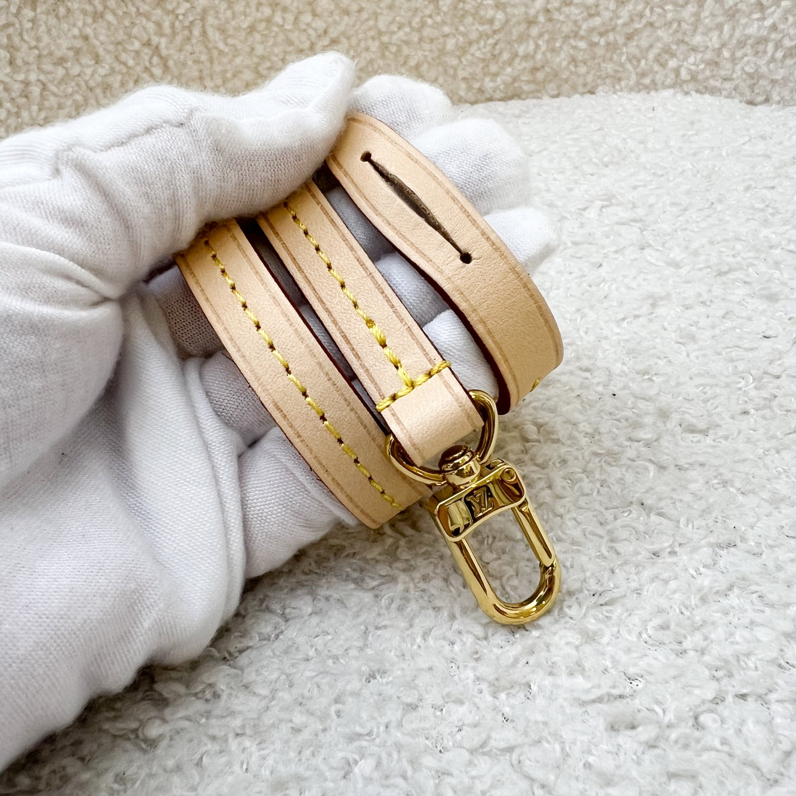 LV Multi Pochette Accessoires MPA Larger Pochette in Monogram Canvas GHW + LV Short Leather Strap