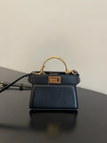 FI GlamI ISeeU Petite Black Micro Bag For Woman 11cm/4.5in