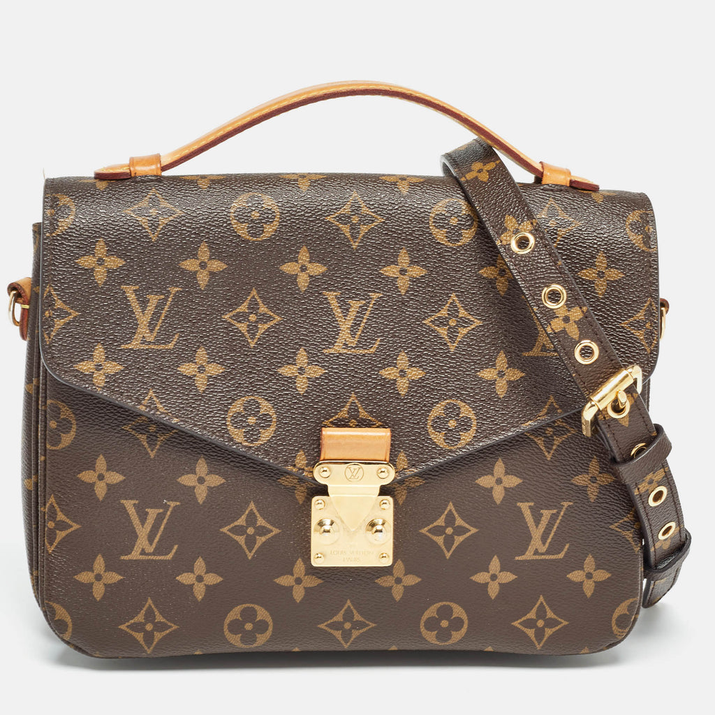 Louis Vuitton Monogram Canvas Pochette Metis Bag..