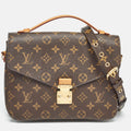 Louis Vuitton Monogram Canvas Pochette Metis Bag..