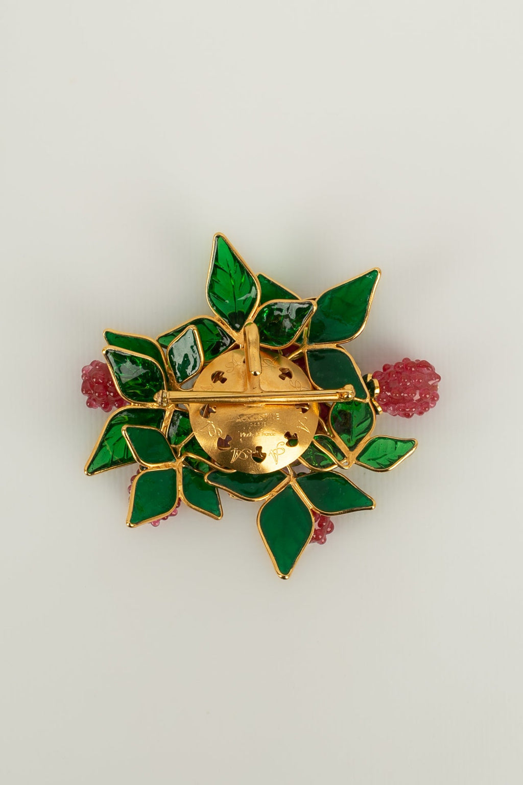 Broche framboises Augustine
