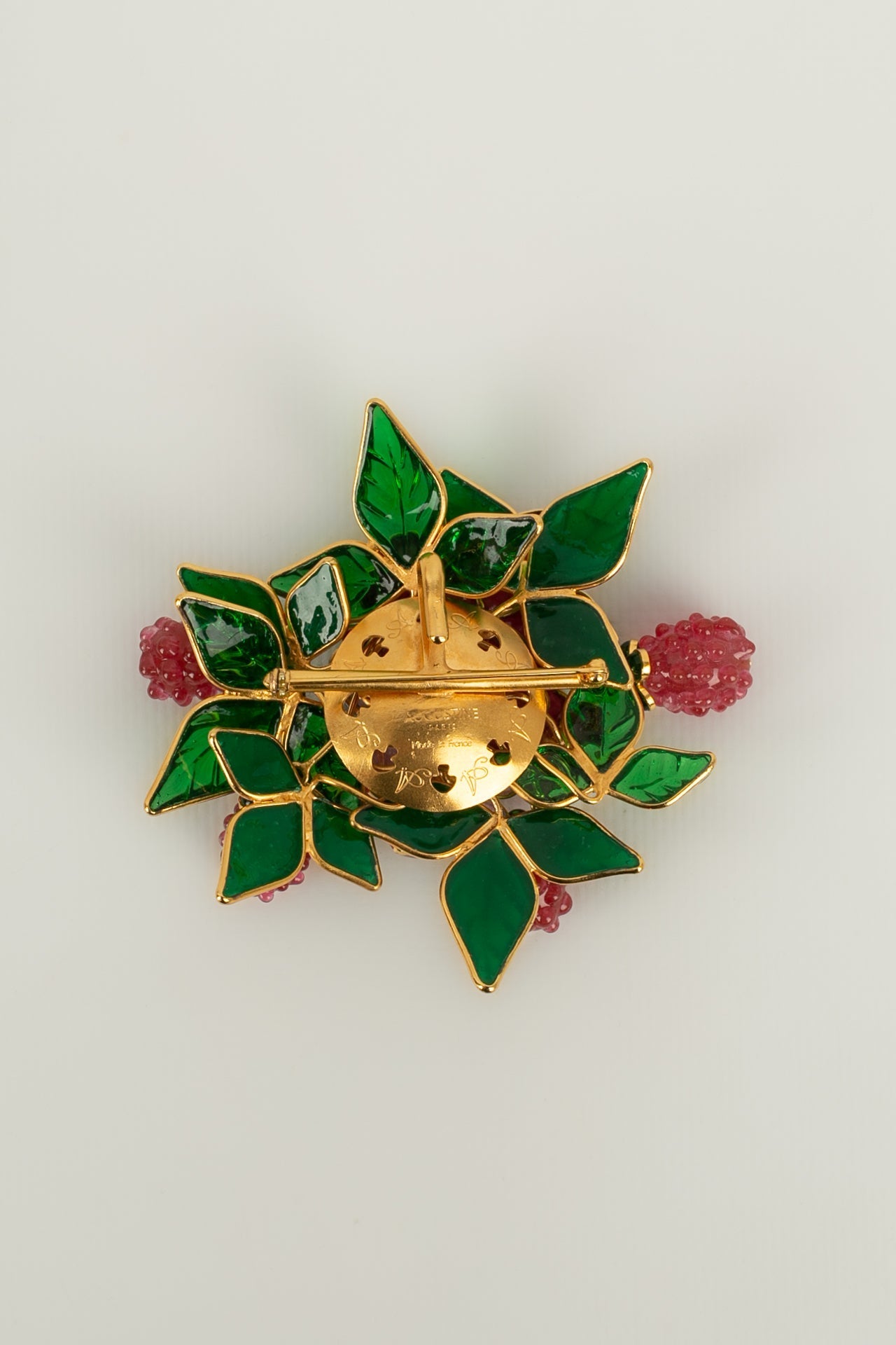 Broche framboises Augustine