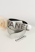 Ceinture argentée Chanel