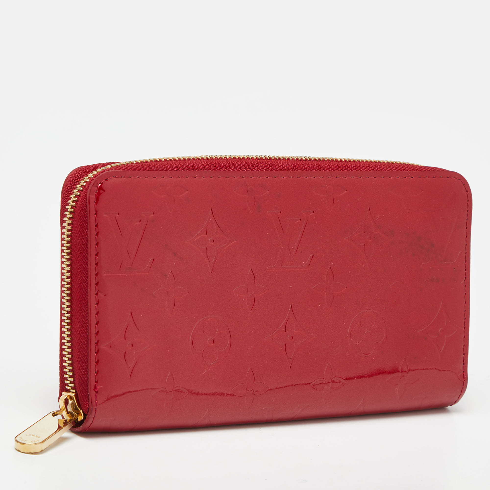Louis Vuitton Pomme D&rsquo;amour Monogram Vernis Zippy Wallet