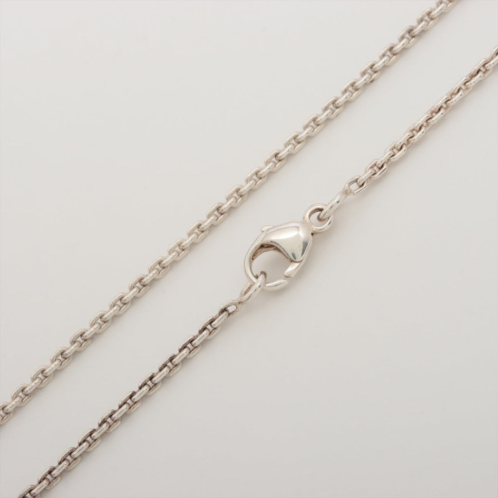 Louis Vuitton Q93559 Pandantiflocked necklace 925 8.1g Silver
