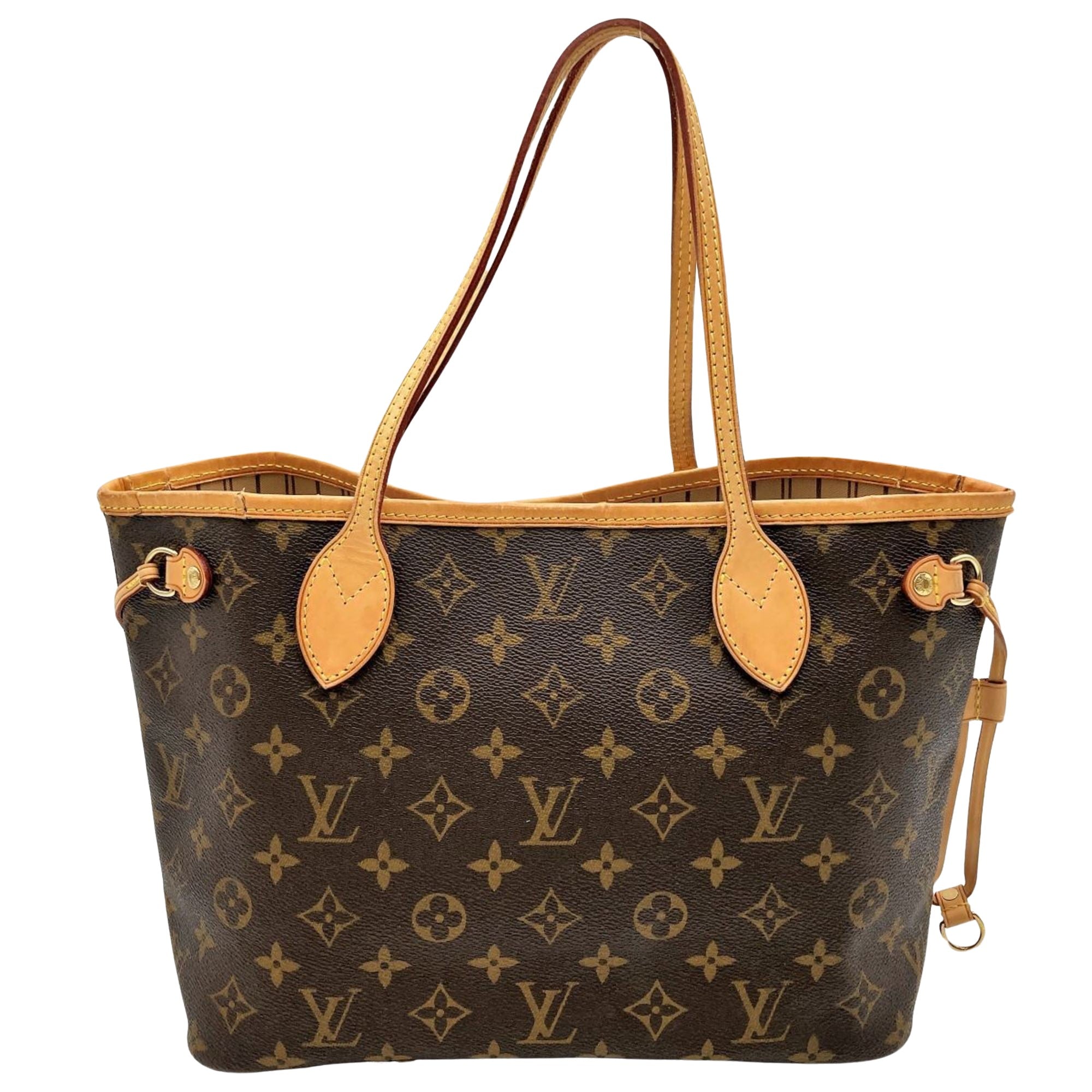 Louis Vuitton Neverfull Pm  Canvas Tote Bag ()