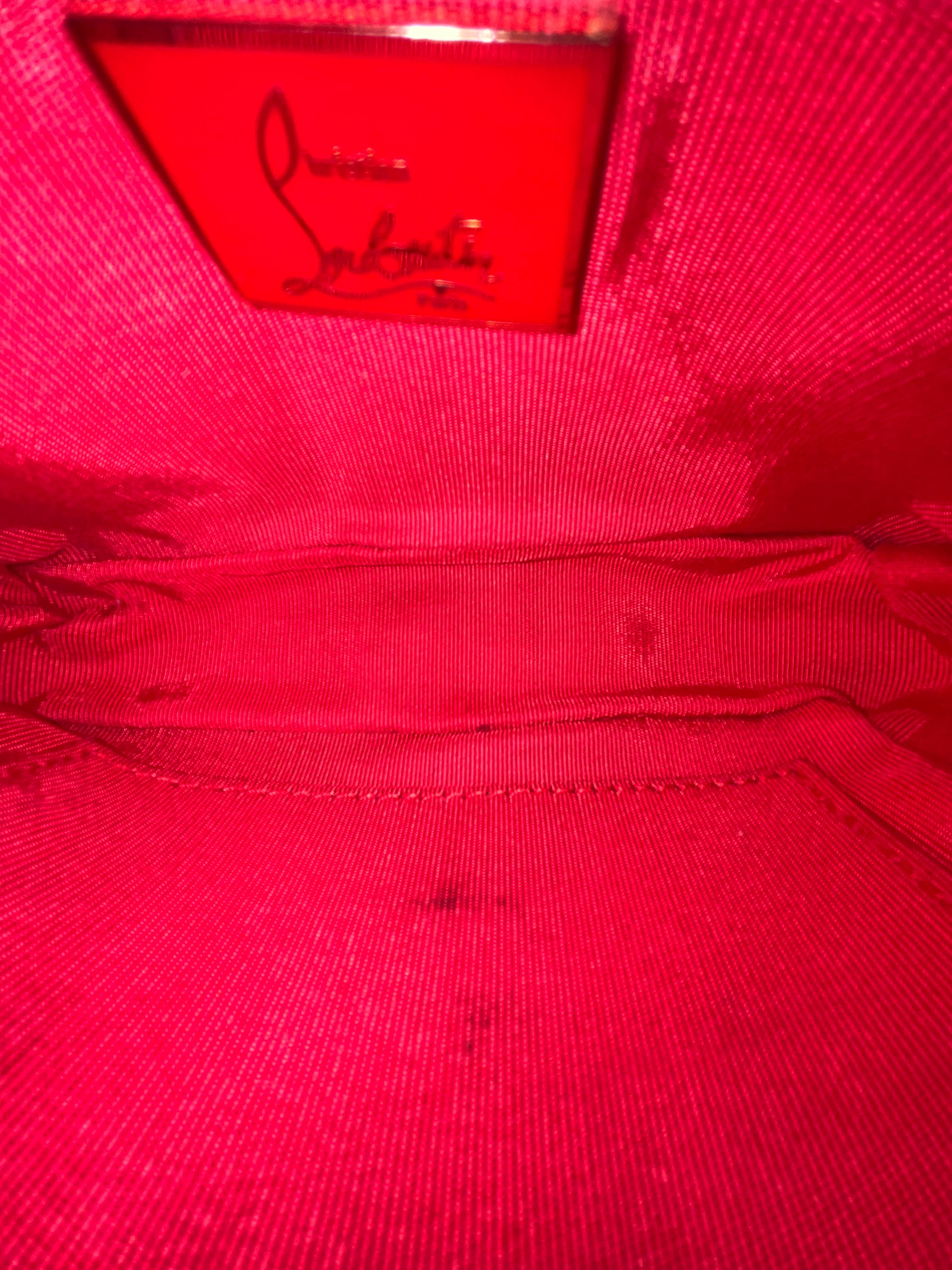 CHRISTIAN LOUBOUTIN Small Pony Hair Cheetah Bag