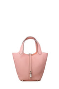 HermÃƒÆ’Ã‚Â¨s Pink Sakura Clemence Picotin Lock 18 PHW  Tote