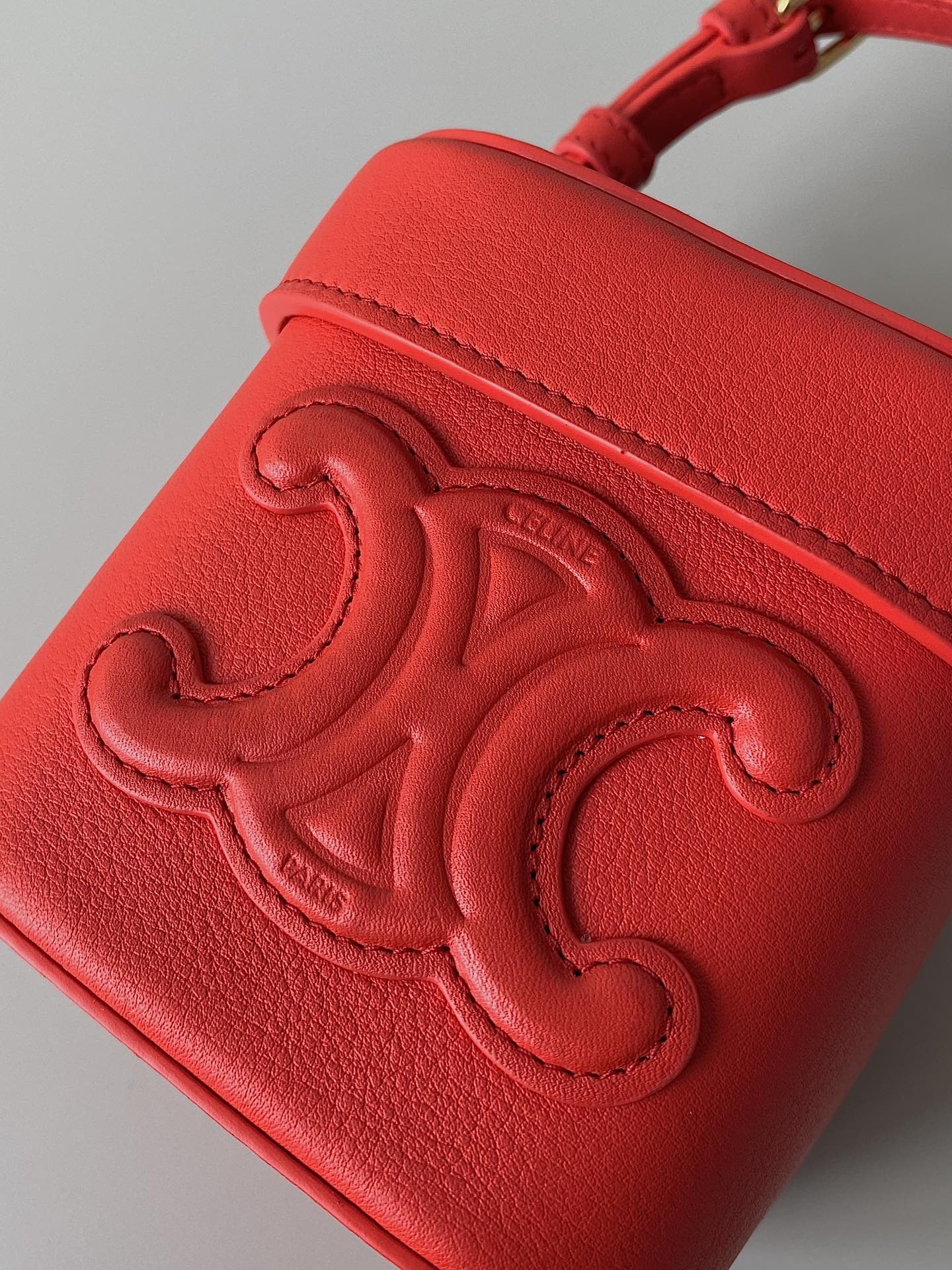 GLAMI Small Box Cuir Triomphe Red For Women 4in/11cm 199263EFB.27BR