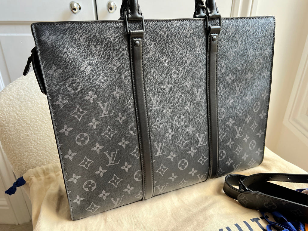 Louis Vuitton Sac Plat Horizontal Zippe Monogram Eclipse (RRP £2060)