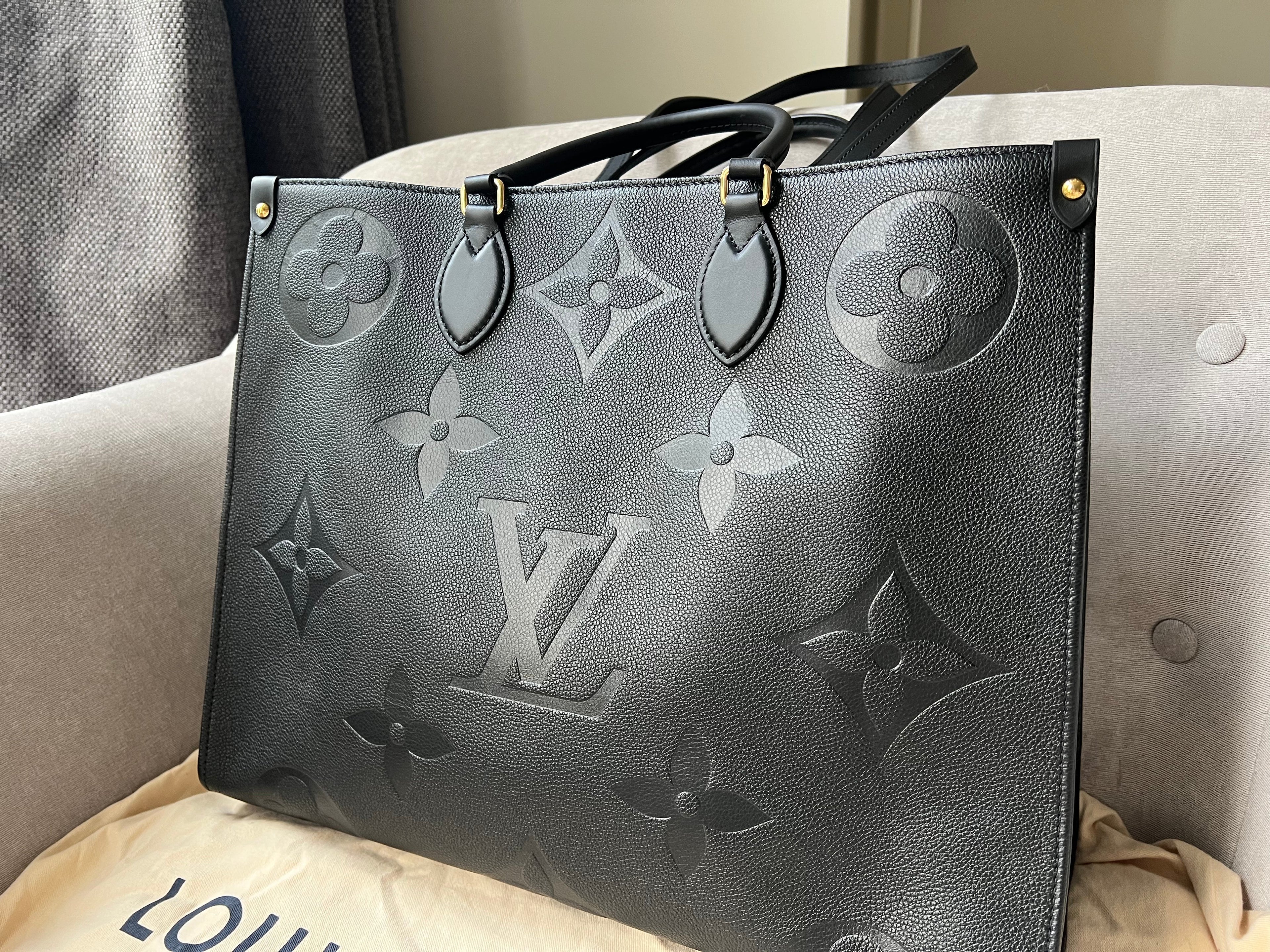 Louis Vuitton On the Go GM Black Empreinte (RRP £2,570)