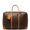 Louis Vuitton Monogram Sirius 45 Travel Bag Boston Bag M41408 Brown PVC Leather  Louis Vuitton