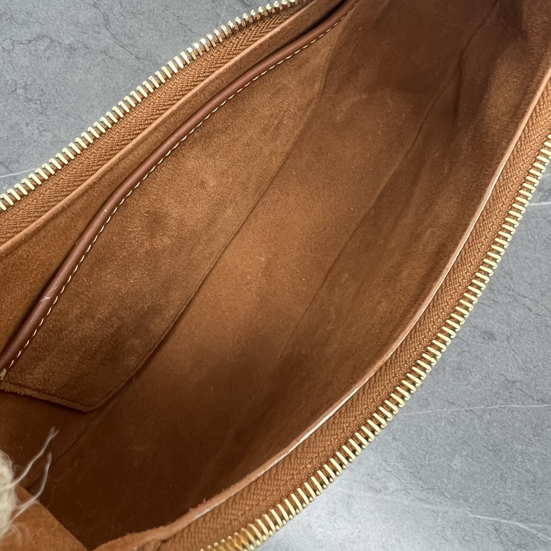 GLAMI Mirror Hobo Bag Brown For Women 9.6in/24.5cmÃƒâ€šÃ‚Â 