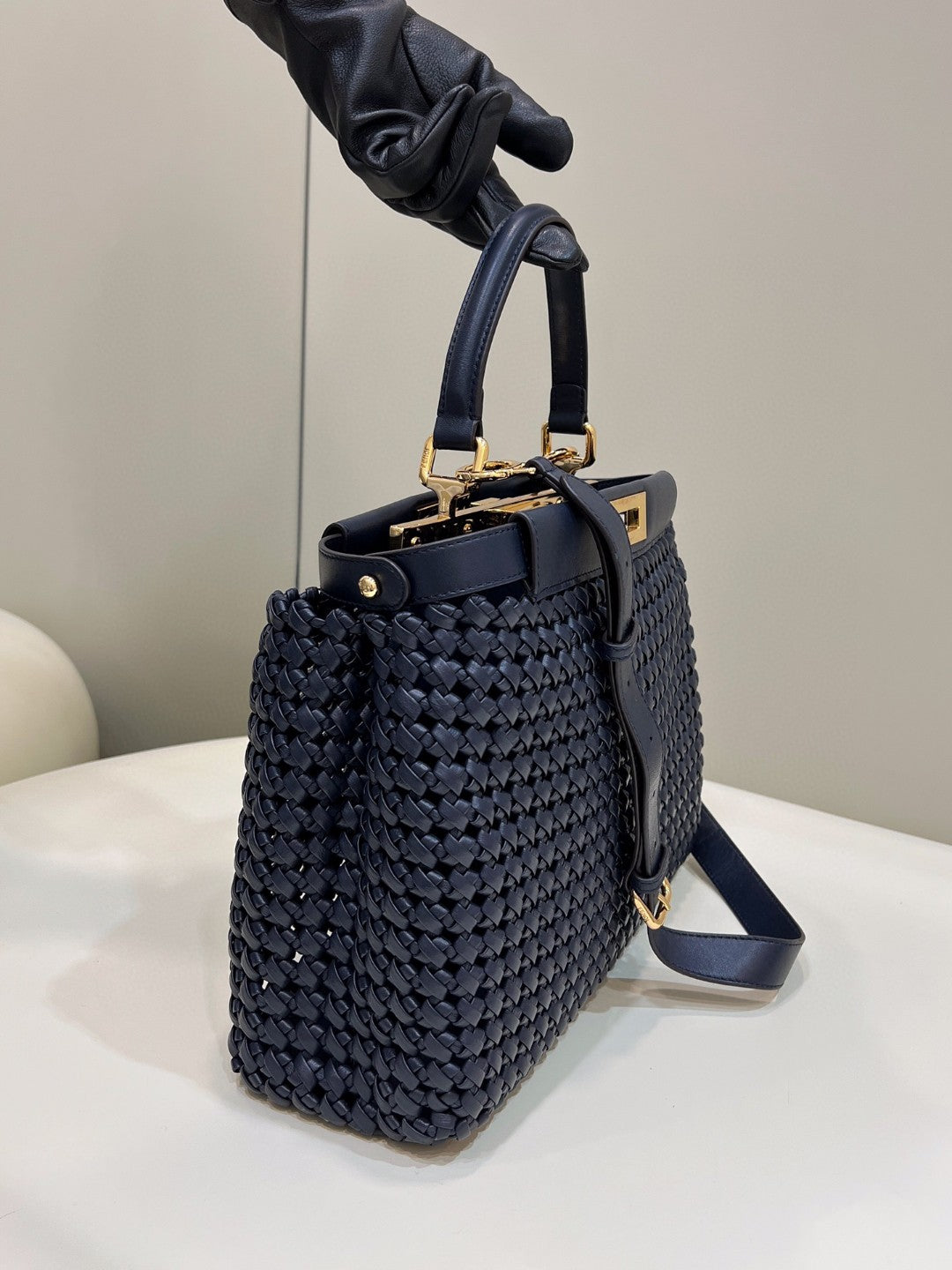 FI Mujer GlamI Iconic Navy Blue Bag For Woman 33cm/13in