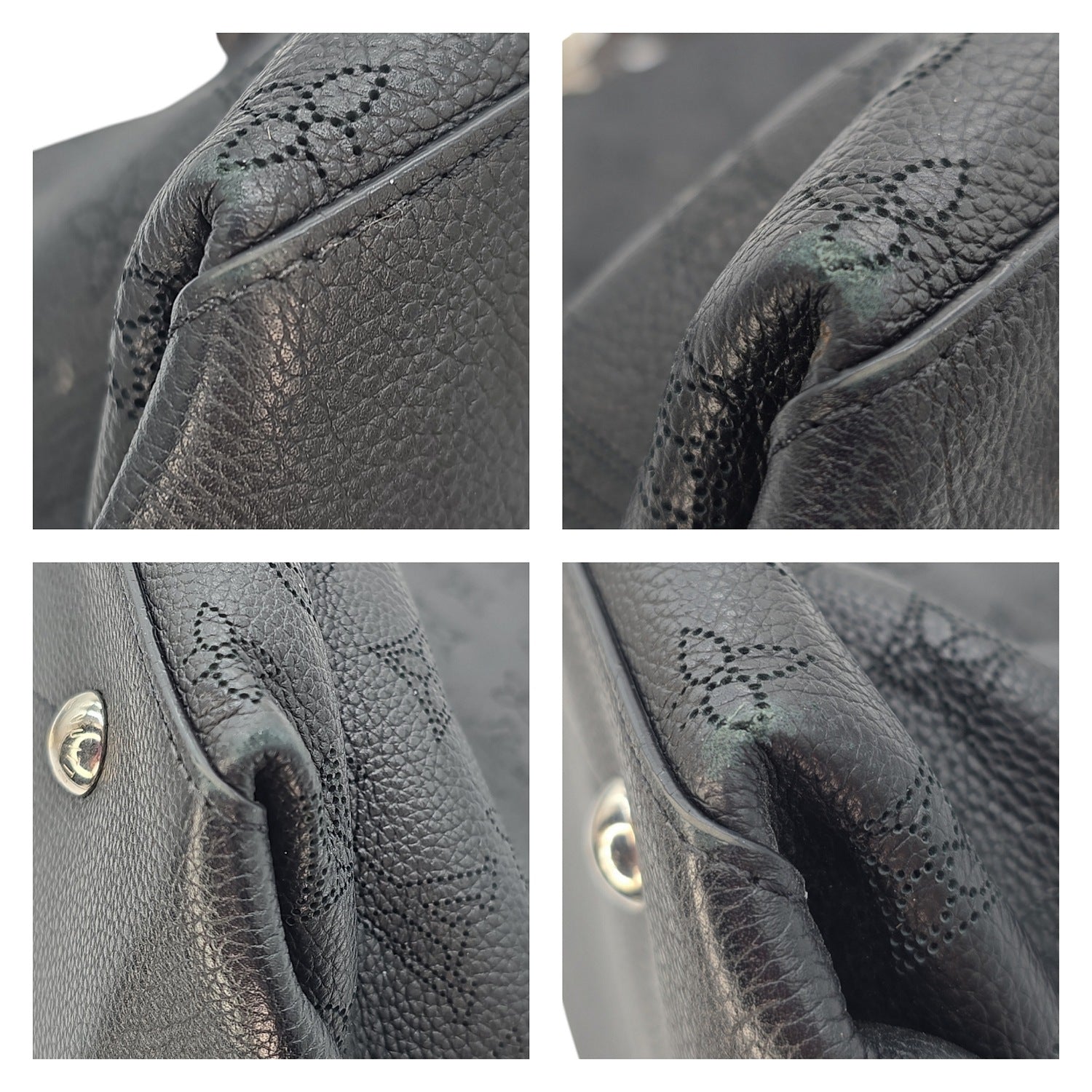 Louis Vuitton Monogram Mahina Beaubourg MM Hobo