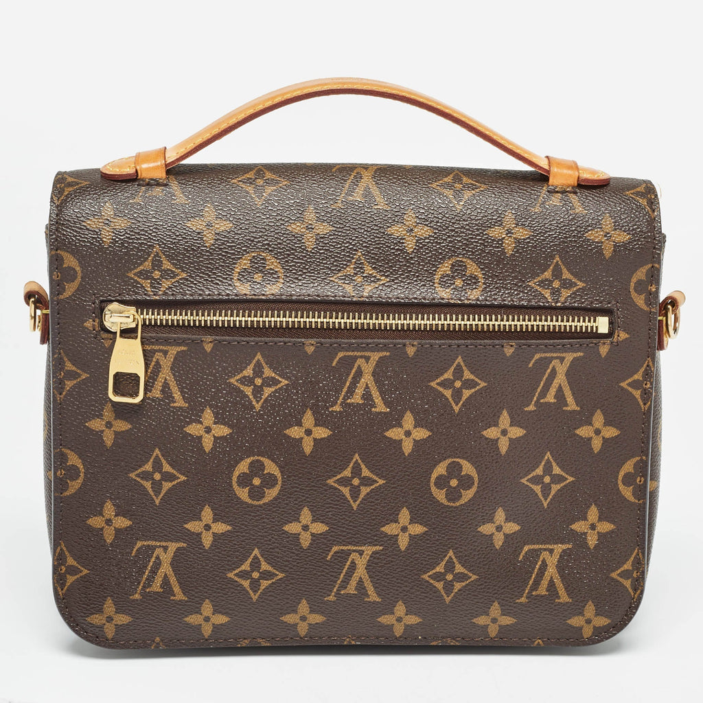 Louis Vuitton Monogram Canvas Pochette Metis Bag..