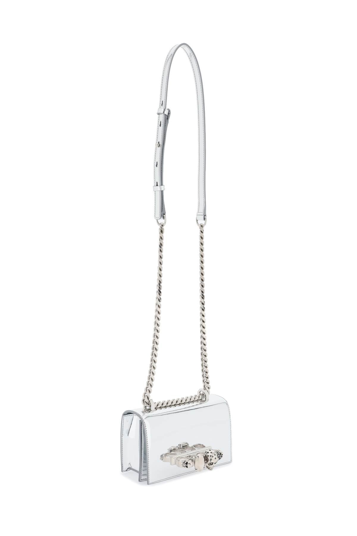Alexander Mcqueen Mini Jewelled Satchel Bag Women