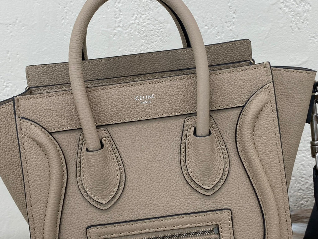 GLAMI Nano LuGucciage Bag In Drummed Brown For Women 8in/20cmÃƒâ€šÃ‚Â 