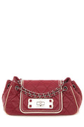 Chanel 2008/2009 Red Quilted "East/ West 2.55 Reissue" Handbag