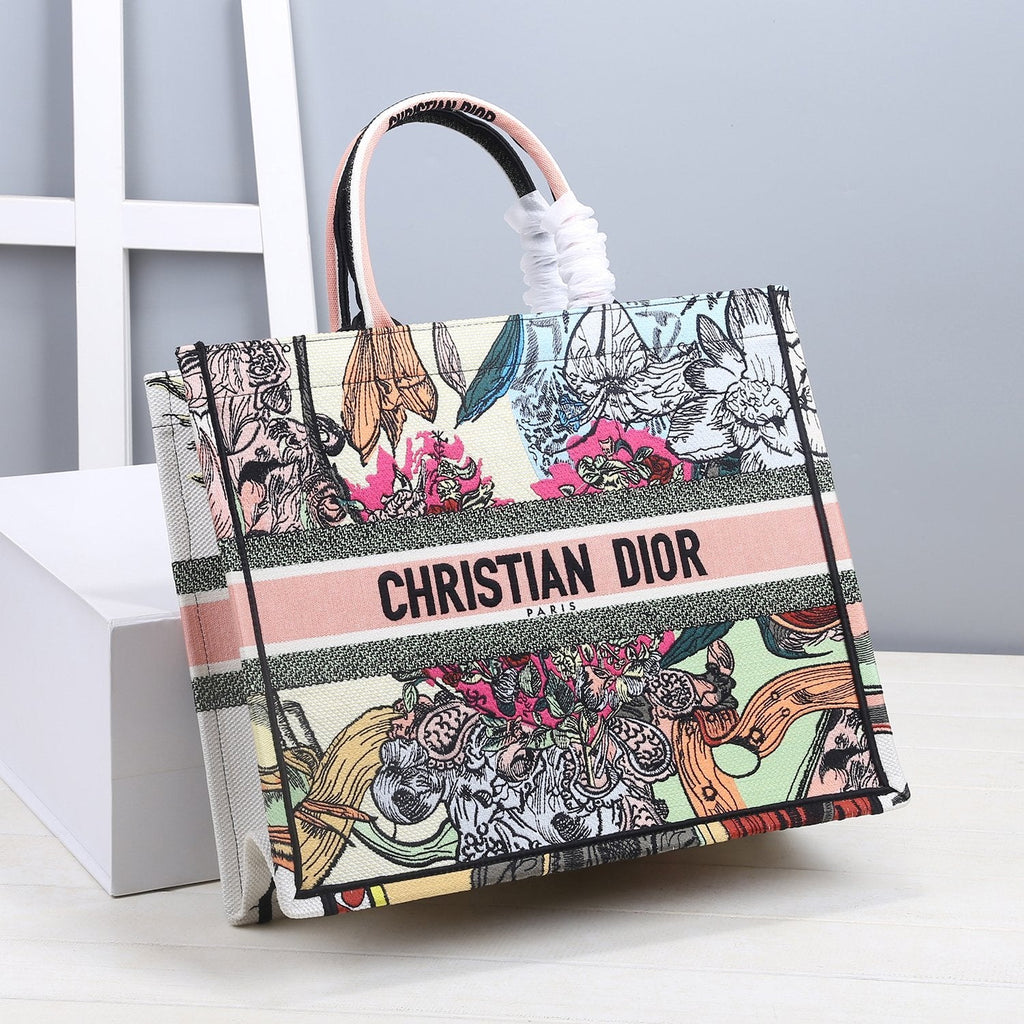 GLAMI Large Book Tote Multicolor, For Women, WomenÃ¢â‚¬â„¢s Handbags 16.5in/42cm CD