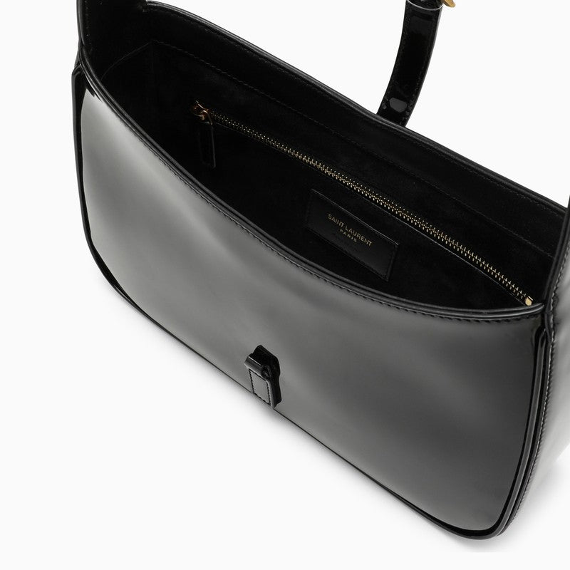Saint Laurent Le 5 A 7 Black Shoulder Bag Women