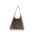 Louis Vuitton Monogram Canvas Flower Hobo Bordeaux Handbag